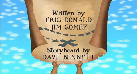 Tom and Jerry Tales   Treasure Map Scrap