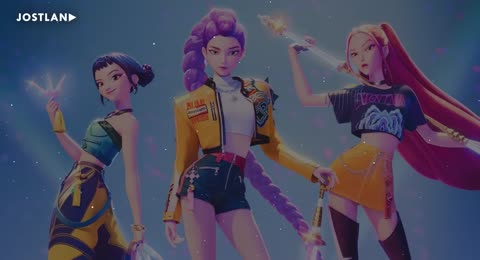 Huntrix   GOLDEN  Sub  Espa  ol   Lyrics    Kpop Demon Hunters