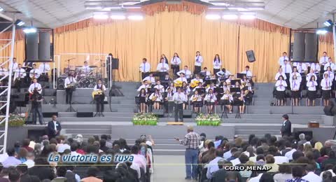 La victoria es tuya   Coro Menap  HD 