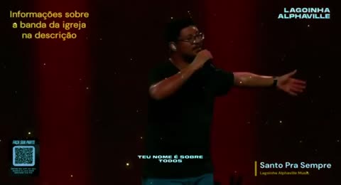 09 SANTO PRA SEMPRE   REINAR  S   MINISTRA    O ANDR   FERNANDES   LAGOINHA ALPHAVILLE MUSIC 720P HD 