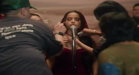 Becky G   POR EL CONTRARIO with Leonardo Aguilar     ngela Aguilar  Performance Video 