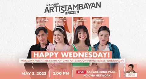 Kapuso ArtisTambayan     Underage  Finale