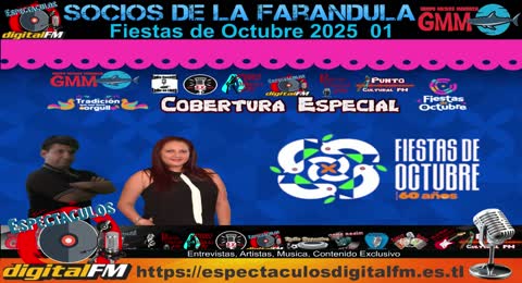 050 Socios de la Farandula 031025 Fiestas de Octubre Cobertura 2025 01