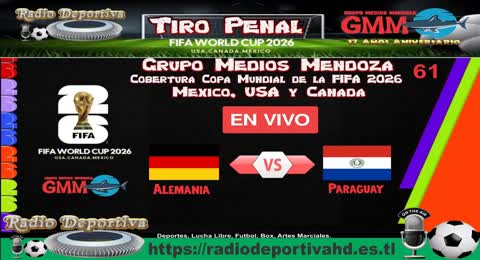 Copa Mundial 2026 61 Alemania vs Paraguay 