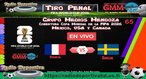 Copa Mundial 2026 65 Francia vs Suecia 