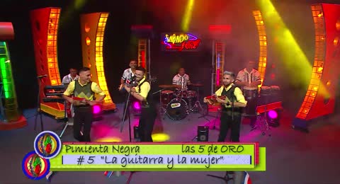 PIMIENTA NEGRA presenta sus EXITOS DE ORO n  mero 5 y 4 desde s  bado feliz para el mundo     