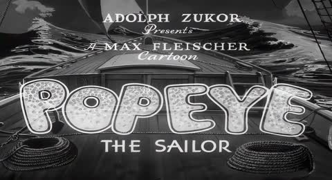 0024e Popeye 1937 Twisker Pitcher