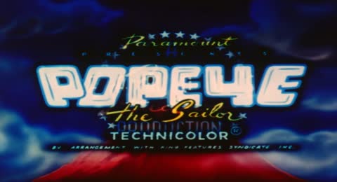0033e Popeye 1956 For President