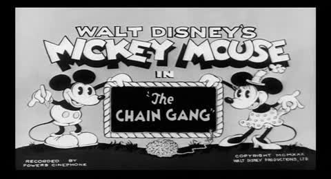 0051b Mickey 1930 Chain Gang