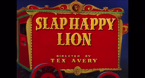 0055c MGM 1947 Slap Happy Lion