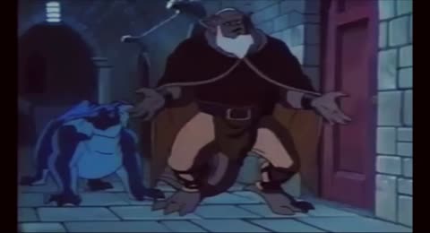 0062c Kids Break Disney Afternoon Gargoyles