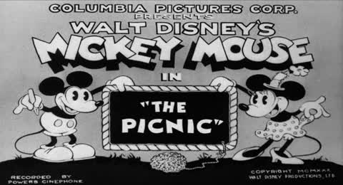 0068b Mickey 1930 Picnic