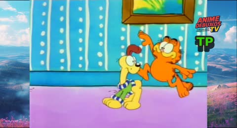 Garfield e mailos seus amigos 1x01 Paz e tranquilidade  A polic  a busca a Wade  Garfield tolea por Hawai por anxo cruel