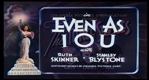 065 Los Tres Chiflados  Jugadores con suerte   A Color 1942  Audio Latino  REMASTERIZADO