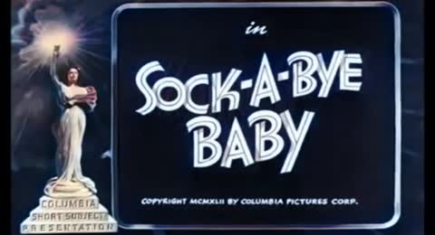 066 Los Tres Chiflados    Al diablo con el beb      A Color 1942  Audio Latino  REMASTERIZADO