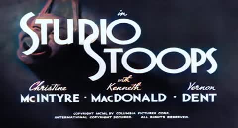 126 Los Tres Chiflados  Esp  as en el estudio  1950  Audio Latino  REMASTERIZADO