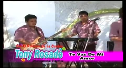 Te vas de mi amor   Tony Rosado 480P 