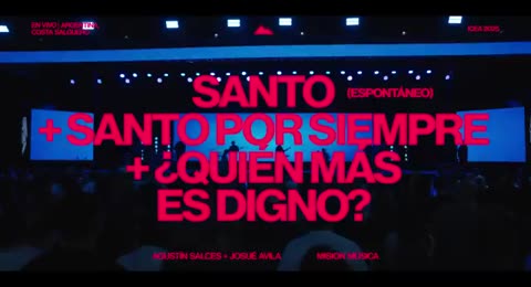 Santo Santo Por Siempre Qui  n M  s Es Digno Momentos De Adoraci  n MiSion M  sica