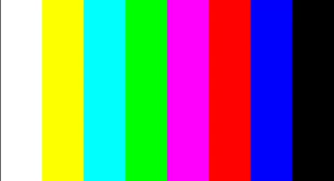 Color bar screen