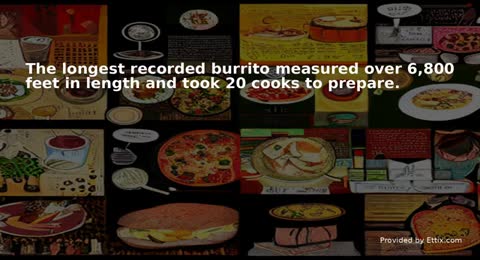 amazing food achievements facts