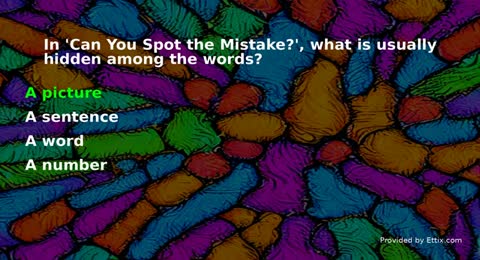 can you spot the mistake  quiz